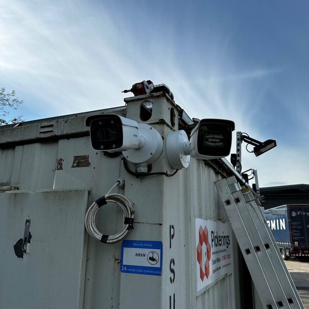 CCTV camera installation