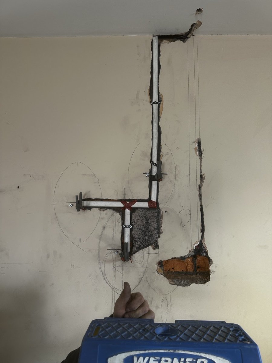 Chasing walls and running new cables during full rewire