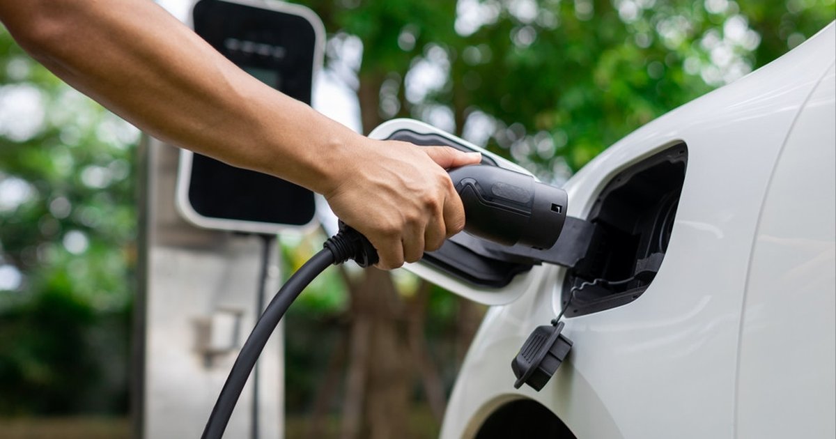 Commercial EV fleet charging bays installed at a Somerset depot