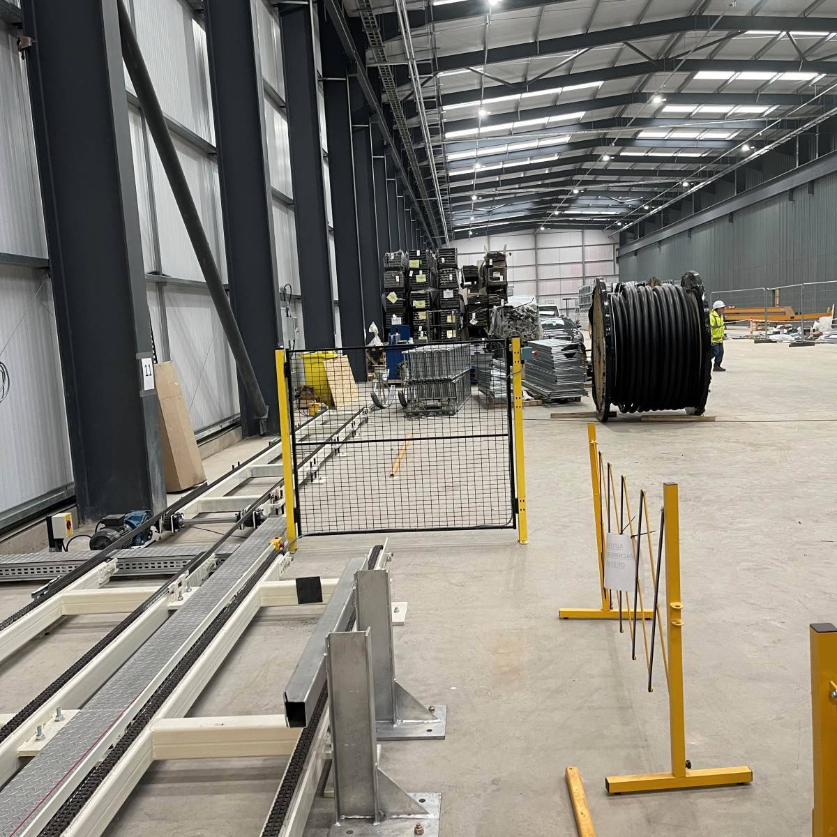 Commercial office LED lighting installation Somerset