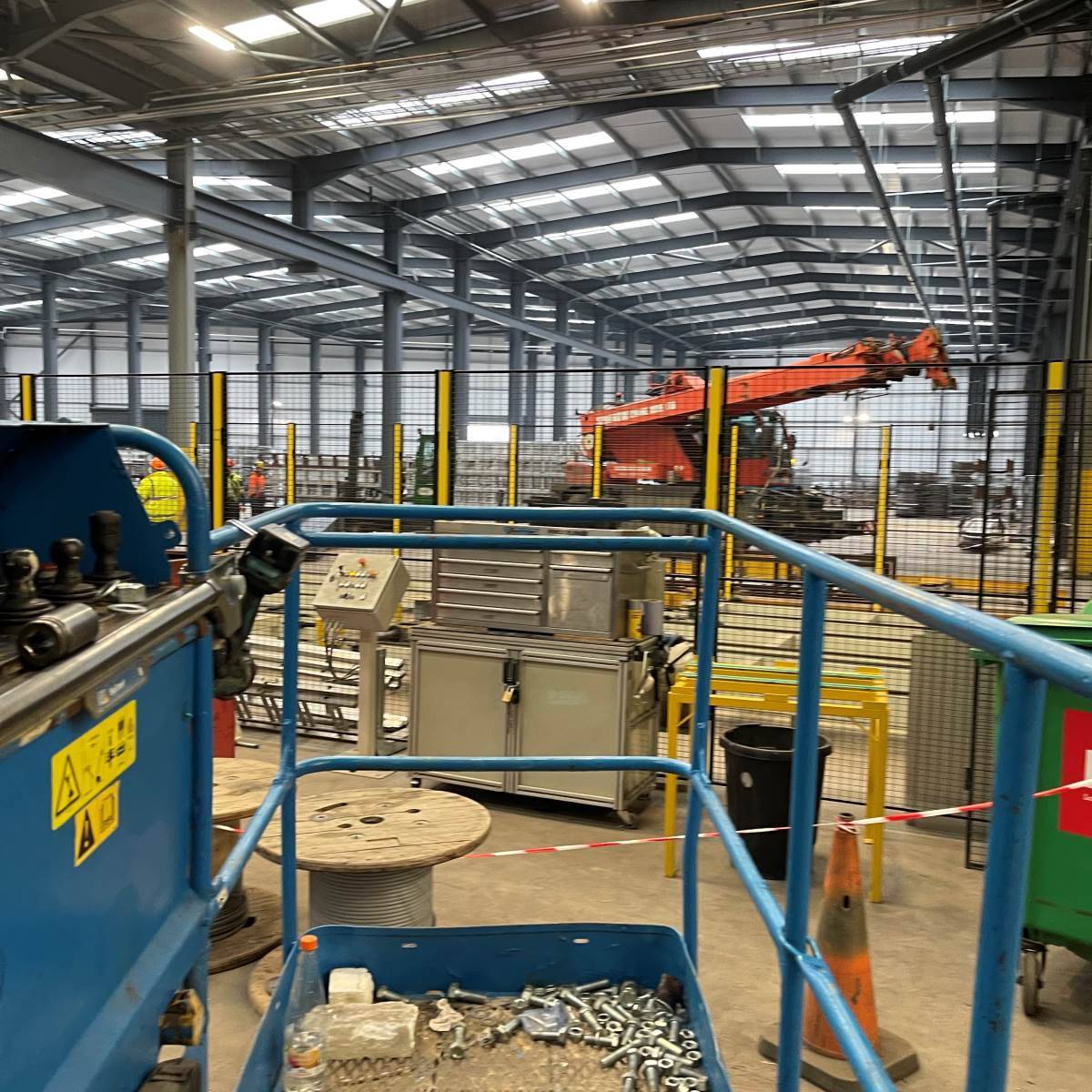 Industrial warehouse electrical and lighting installation