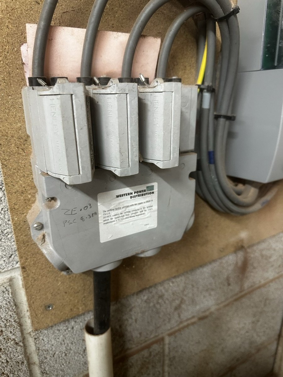 Henley block power distribution connections by DS Electrical