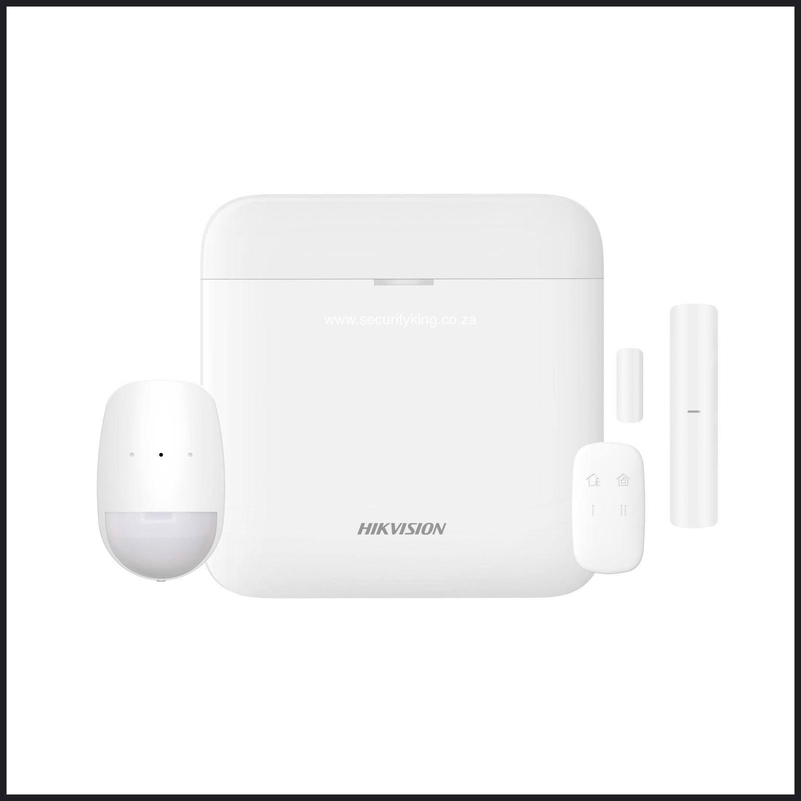 Hikvision AX PRO wireless alarm kit - hub, PIR detector, keyfob, door contact