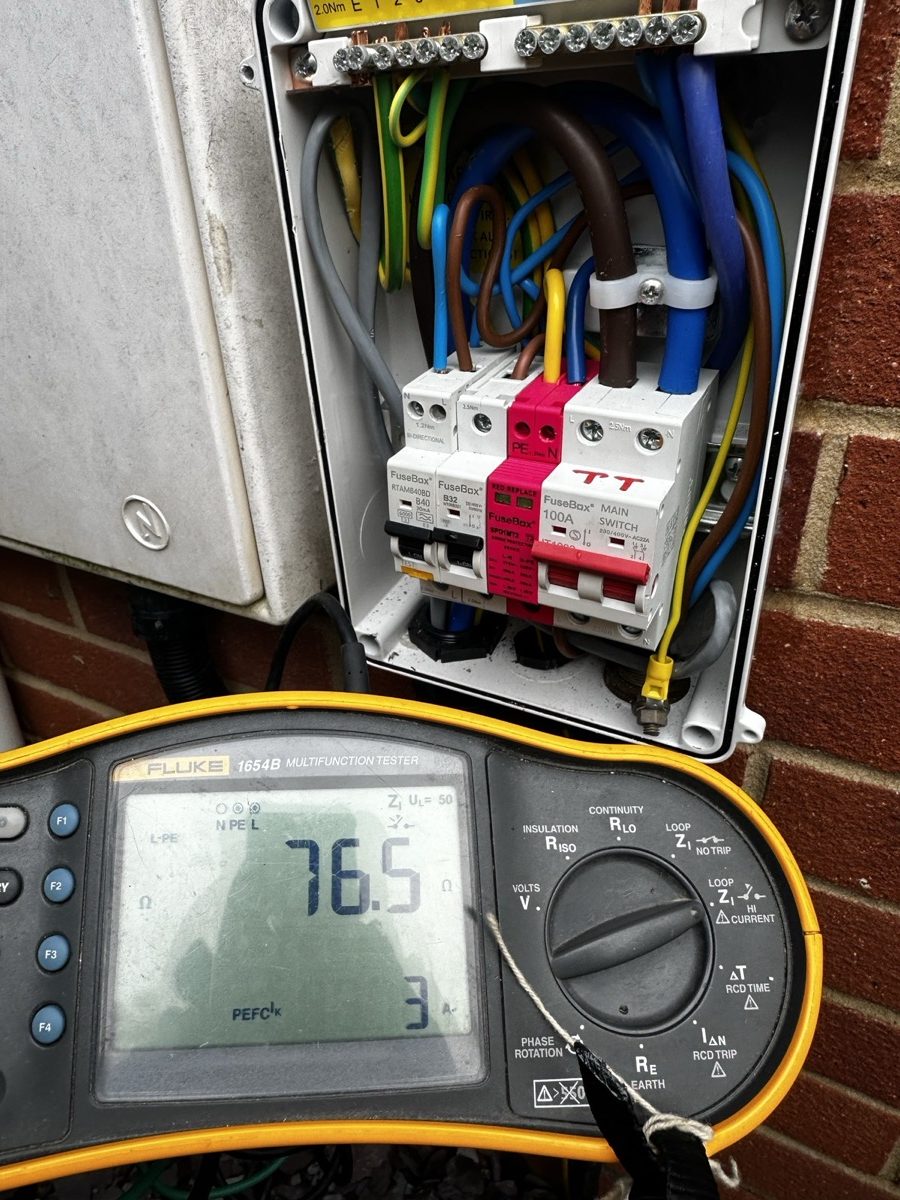 Electrical testing with multimeter by DS Electrical