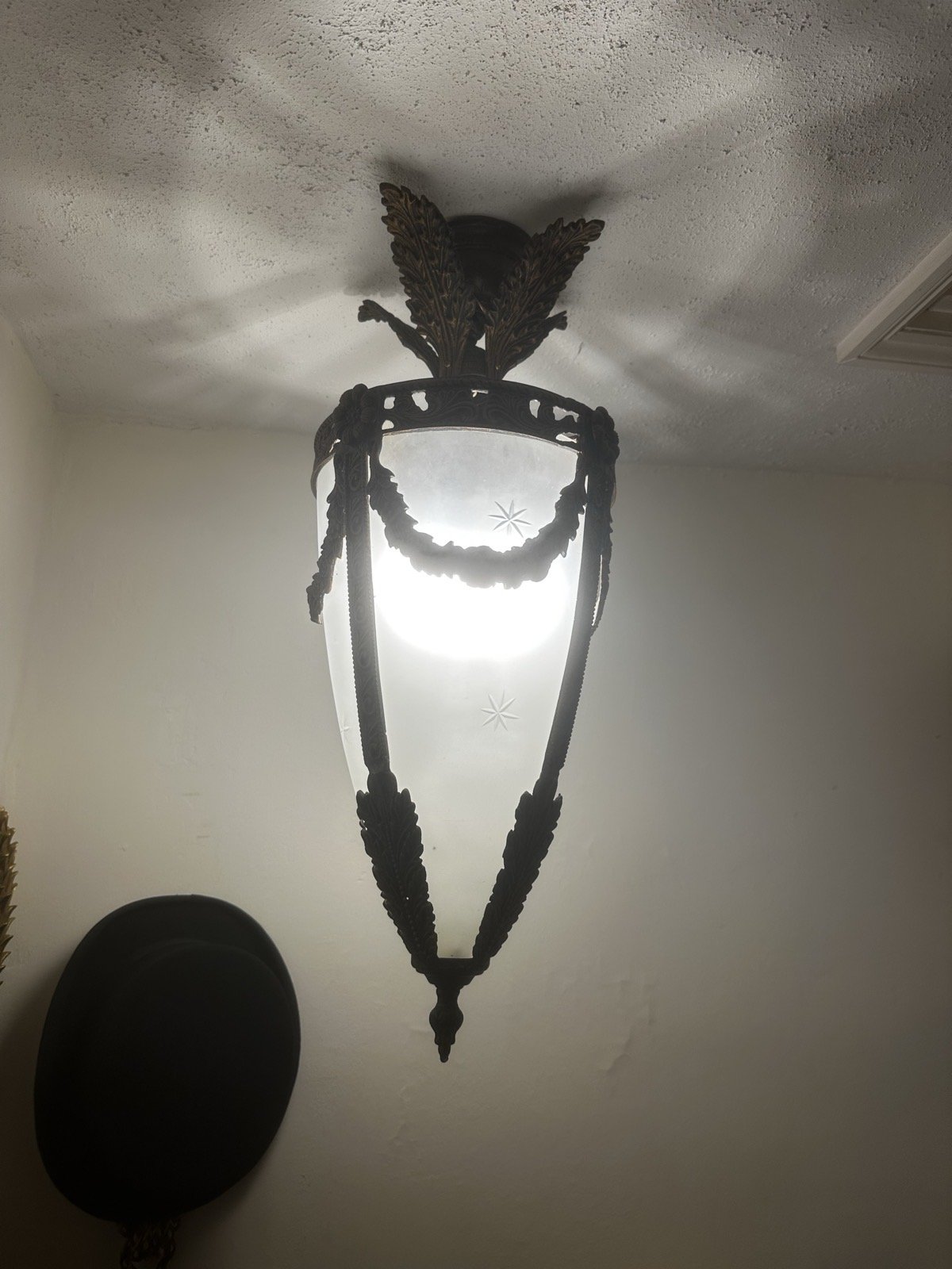 Ornate period ceiling lantern
